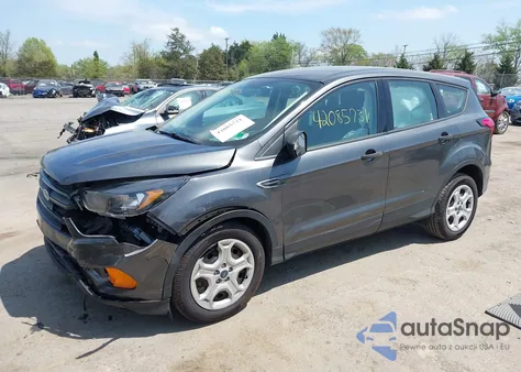 2019 Ford Escape S из США, поврежденный, VIN 1FMCU0F77KUA68227